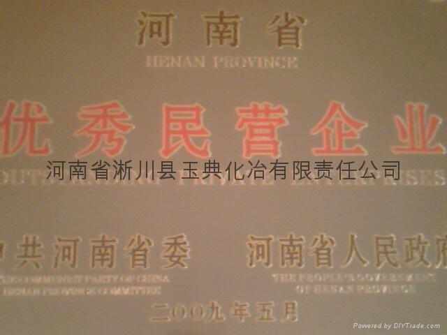 河南省淅川县化冶有限公司董事长赵玉典的实名控诉信