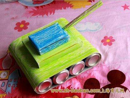 废旧物品手工制作国防武器