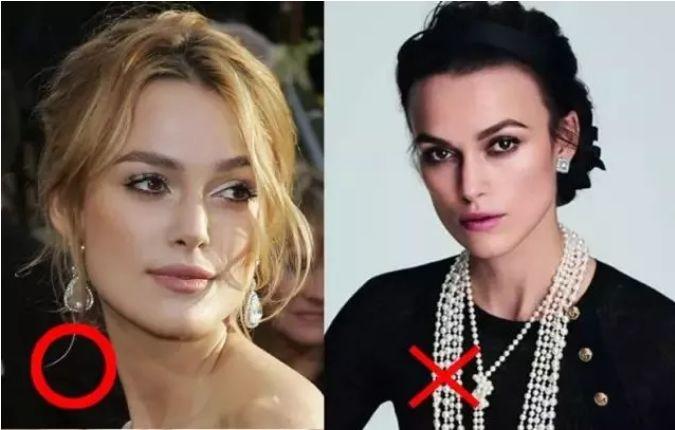 同样的,短款的耳钉对方脸的修饰作用也是几乎无效的.