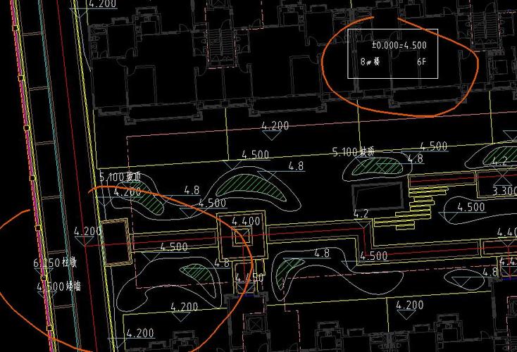 这是小区外侧的围墙请问这些标高是顶标高吗