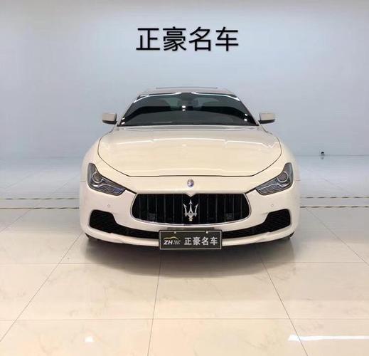 烟台2015年01月玛莎拉蒂ghibli2014款30t标准版白色自动档