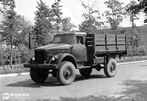 真正的老卡车,最早生产于1948年,国内现存的前苏联嘎斯63载货车实拍