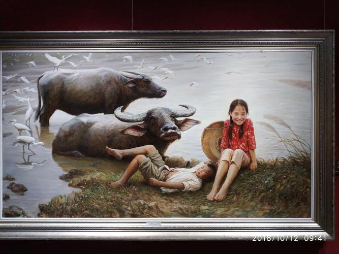 长沙美术馆~李自健油画展