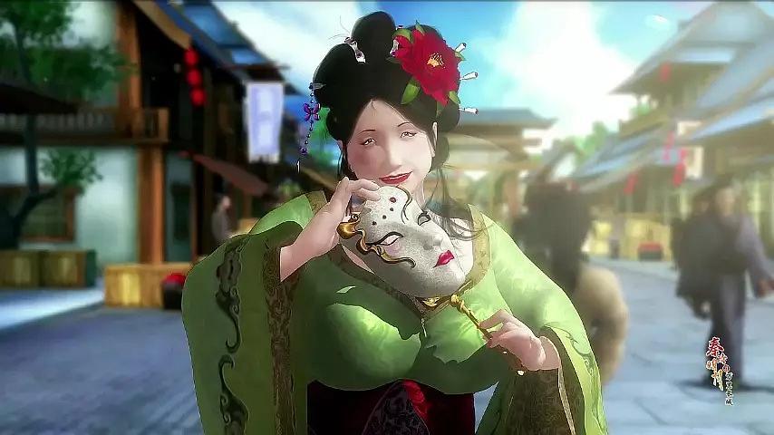 这大概是秦时明月的公孙玲珑的真人版了hhh