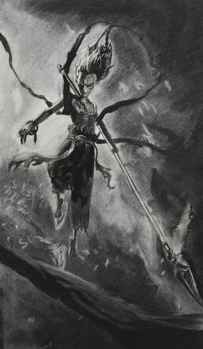 美术生用素描画出《哪吒之魔童降世》,这几个哪吒你喜欢哪个?