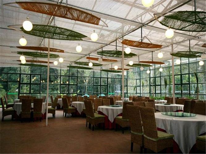 景观温室大棚生态餐厅生态酒店温室餐厅工程鑫华生态农业