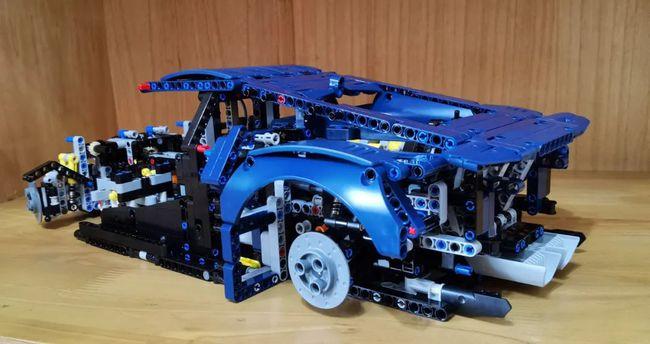 乐高2018年科技旗舰42083布加迪奇龙开箱