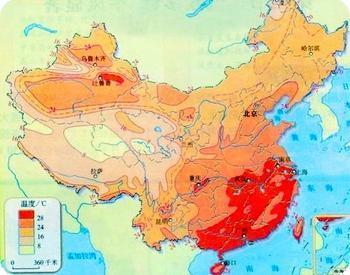 我国一月与七月等温线的特点 求地理方面高手作解释