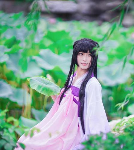 动漫人物cosplay,古装女孩气质优雅迷人