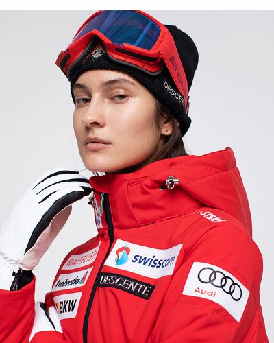 descente迪桑特 瑞士国家高山滑雪队 女子滑雪服d9412ssj39