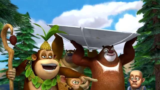 熊出没之过年:美味的七彩冰棍儿,竟然是强哥亲手做的!