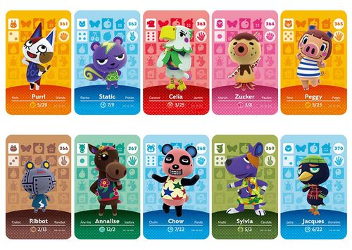 动物之森 amiibo卡 animal crossing 动物森友会村民