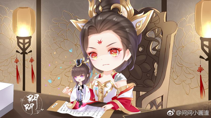 2018年11月23日 22:44   关注  画师:问问小画渣 王者荣耀 武则天