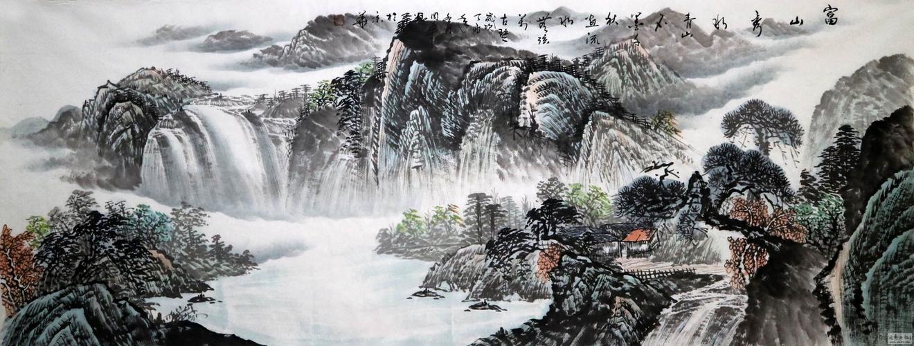 周华·小六尺山水