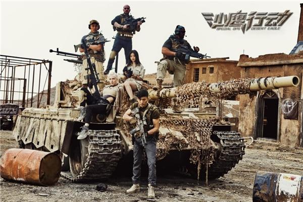 电影沙鹰行动定档513硬核枪战动作绝地营救势不可挡