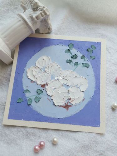 ins风油画棒作品_油画棒_ins风_文化_绘画