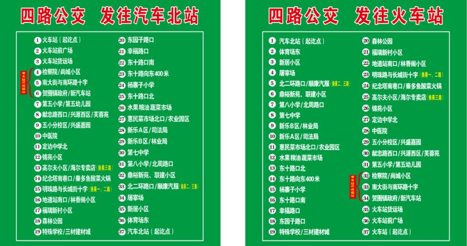 来了!定边县4路公交车试运营啦~附公交线路图