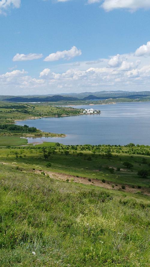美丽的内蒙古多伦湖景区