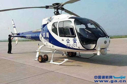 洛阳市公安局签购一架中航工业ac311警用直升机