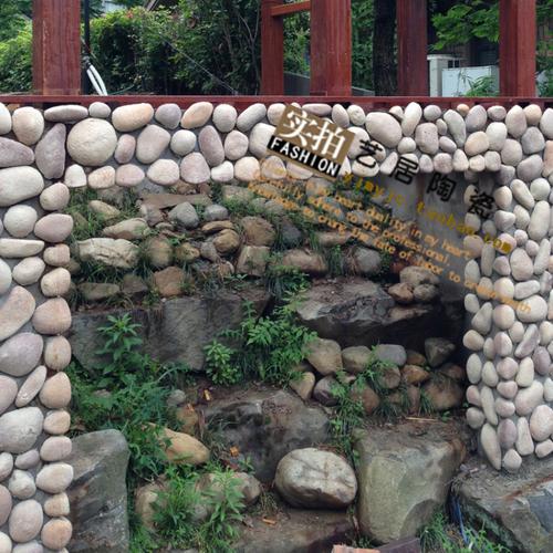 鹅卵石 河卵石景观文化石河卵石墙文化石河卵石景观石