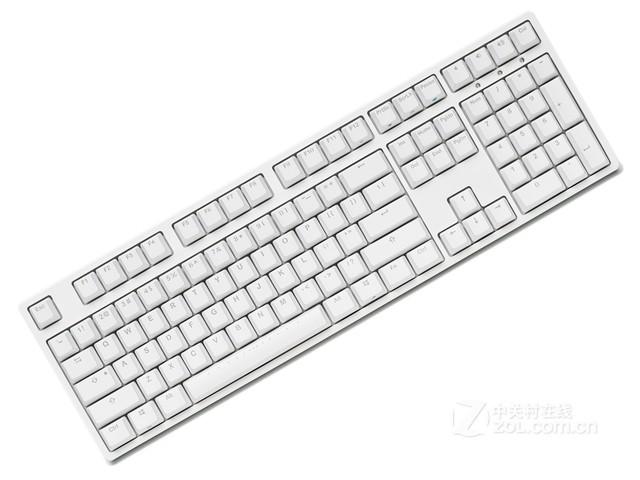 白色时尚 ikbc f108机械键盘热销