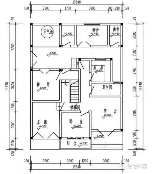 5套农村中式建房户型 30万搞定小二楼 收了回村盖