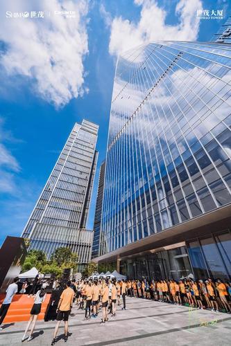 厦门世茂海峡大厦与深圳前海世茂大厦双塔联动 共同打造全民体育ip