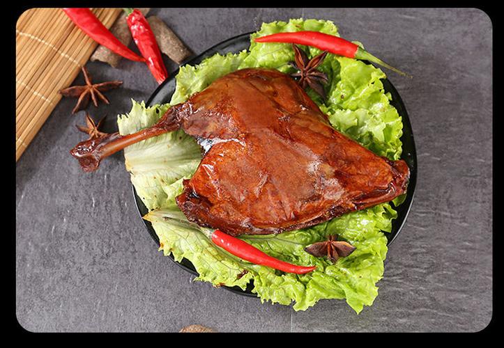 150克香辣大鸭腿酱卤香辣1包鸭边腿卤味零食下酒菜150克香辣味1只装