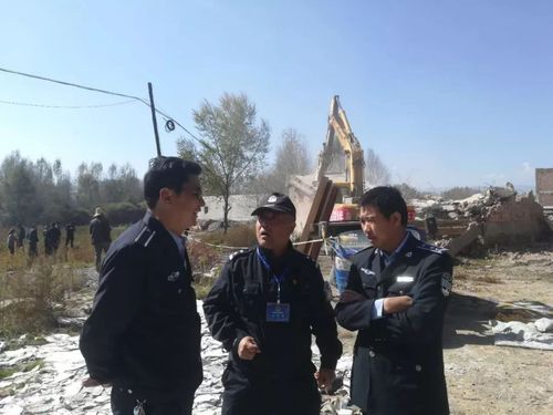 岷县综合执法局拆除违建房屋4处25间,580多平方米