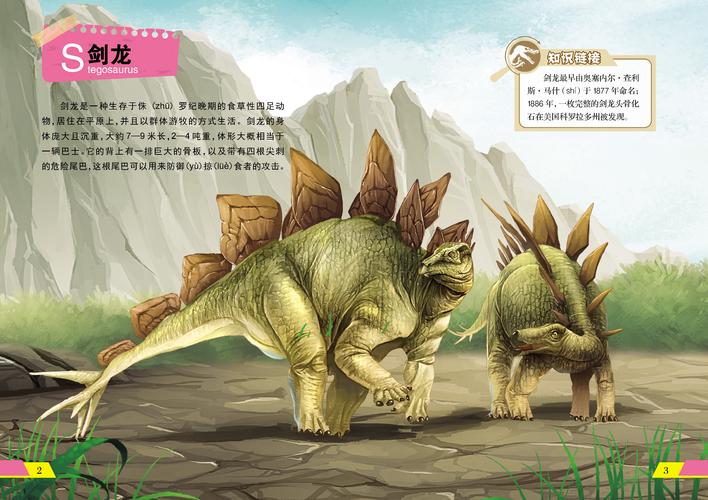 恐龙书大百科 全8册 揭秘恐龙世界3-6-9-12岁儿童百科