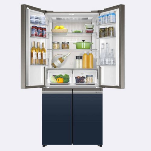 haier/海尔 bcd-502wdceu1风冷无霜双变频干湿分储十字对开门冰箱