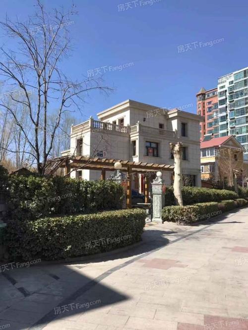 半岛双拼别墅50平加州水郡别墅,北京房山良乡海逸半岛别墅二手房五室