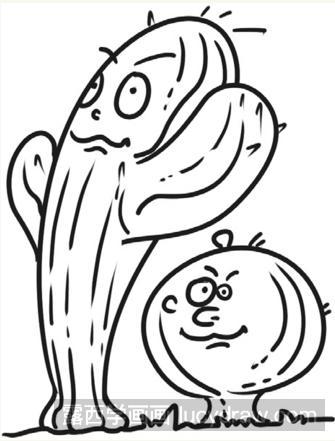 高清看图儿童简笔画是一种以简练,概括,夸张,直观的手法来迅速表现