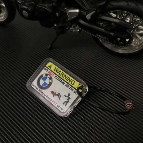 摩托车新款宝马s1000rrxrr1200gsadv改装钥匙扣挂件摩托车钥匙