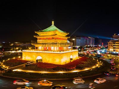 西安鼓楼夜景