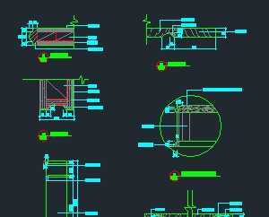 室内设计厨房吧台大样图