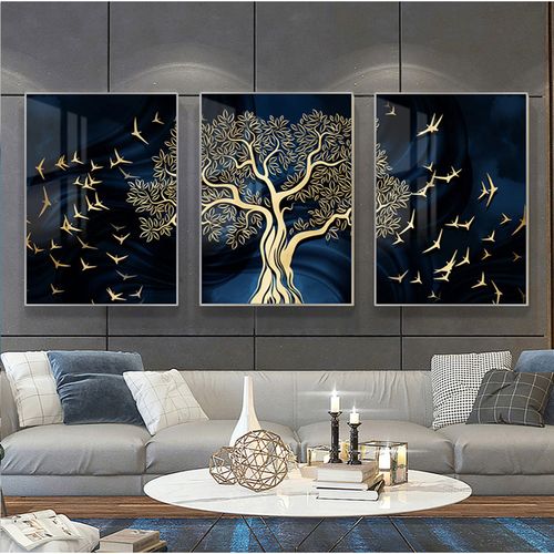 客厅装饰画玻璃镜面