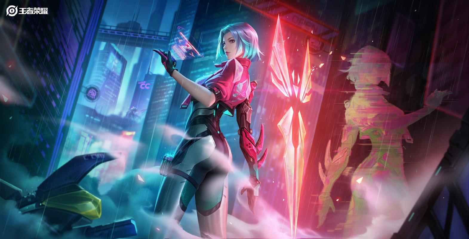 王者荣耀镜kpl限定皮肤匿光追影者高清大图 王者荣耀镜kpl限定皮肤匿