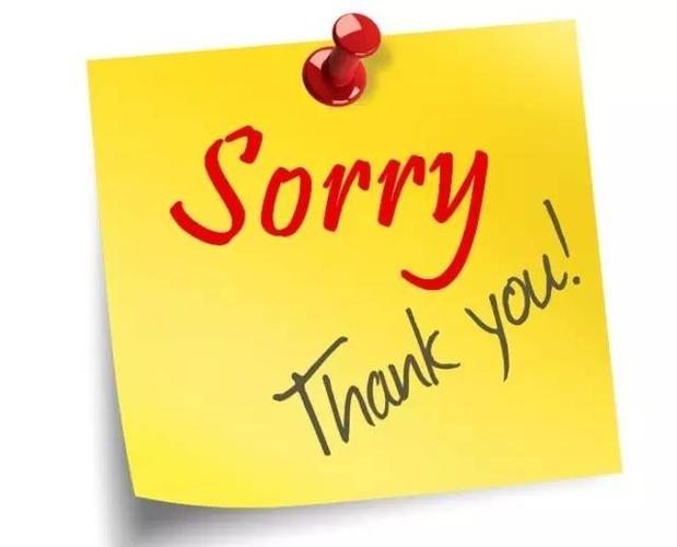 如何正确地说thank you和sorry?