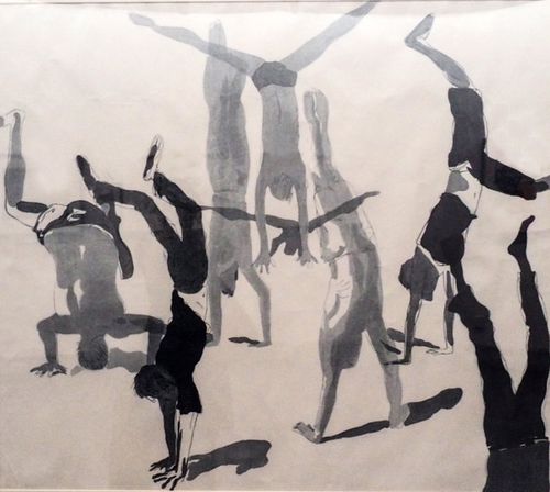 水印木刻版画邀请作品展单元 陶缀 2018年 梁业健 2014年