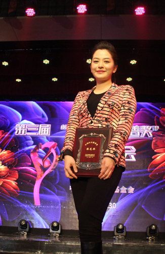 图为央视主持人路博