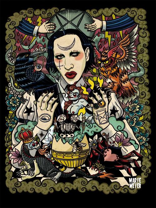玛丽莲曼森 marilyn manson