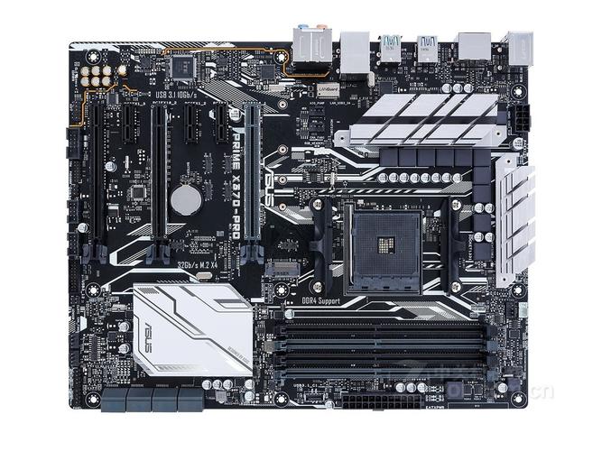 【高清图】 华硕(asus)prime x370-pro整体外观图 图1