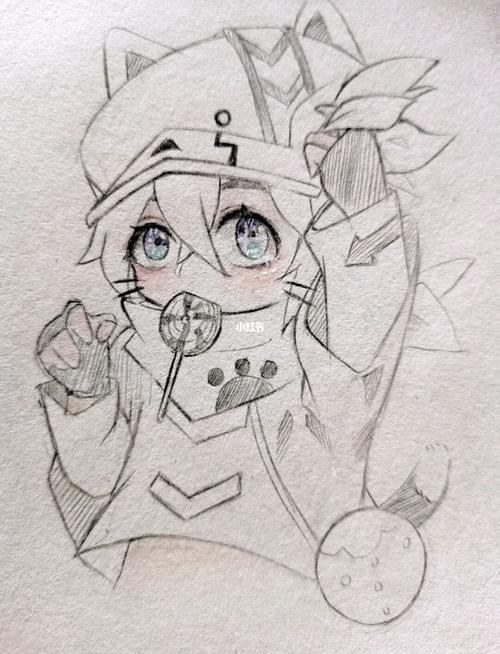 凹凸世界卡米尔(含过程)_凹凸世界_文化_绘画