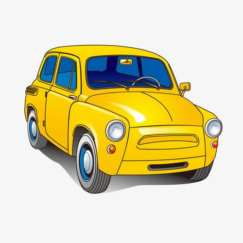 关键词 : 小汽车,复古,黄色,汽车卡通