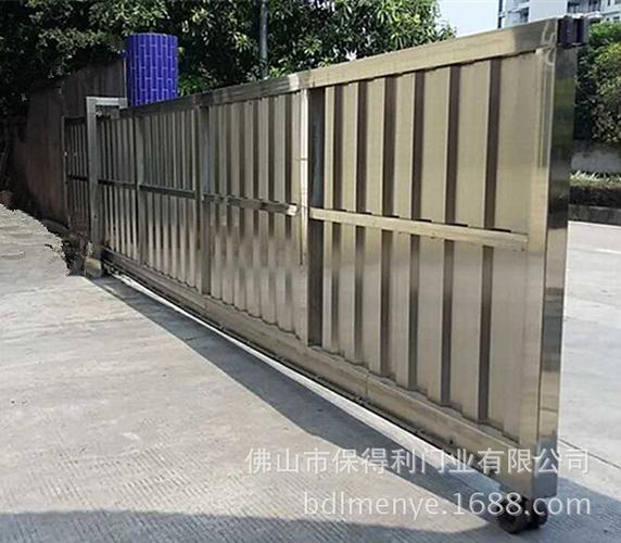 方管单面封板平移门