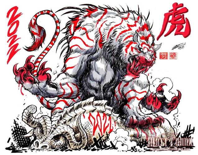 苹果虎年logo来了宫崎骏绘制虎年贺图还有这些虎虎虎虎虎虎虎