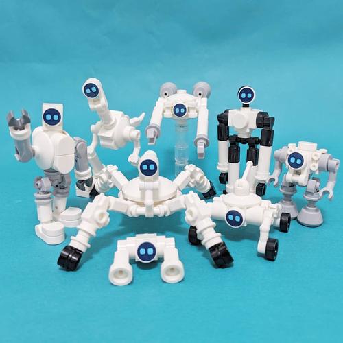 乐高moc佳作欣赏丨机械之美机器人乐高作品集1