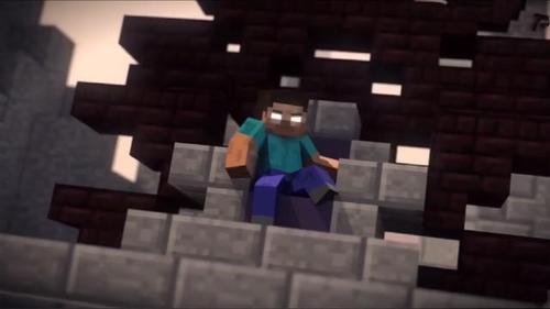 我的世界:him曾是反派角色你知道吗?史蒂夫为保护家园