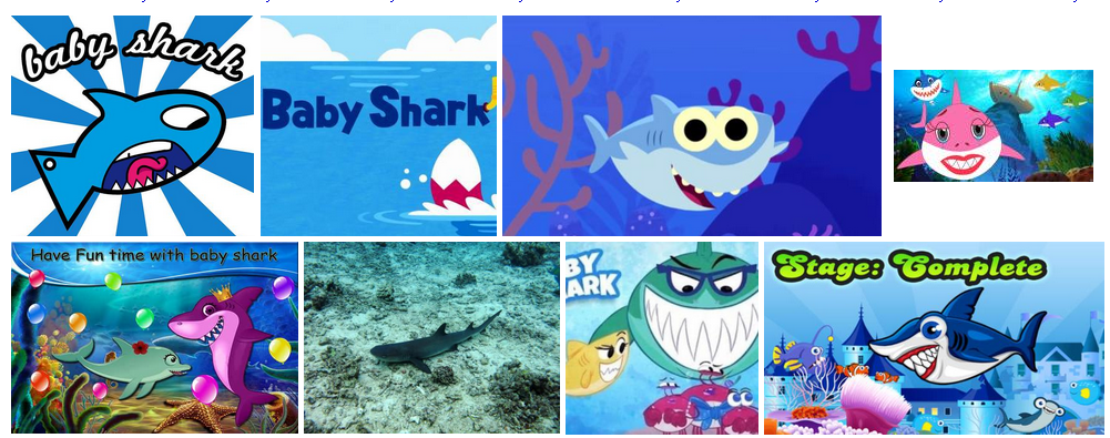baby shark (鲨鱼一家)  英国幼儿歌曲,不是动漫.